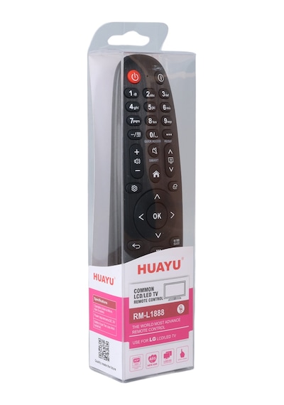 Huayu Rm-l1888 LG Uyumlu Netflix - Prime Video Rakuten Tv Sling Channels Disney+ Tuşlu Universal Lcd Led Kumanda