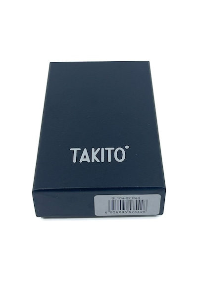 Takito Çift Torch Pürmüz Puro Çakmağı - Siyah/kırmızı Kırmızı