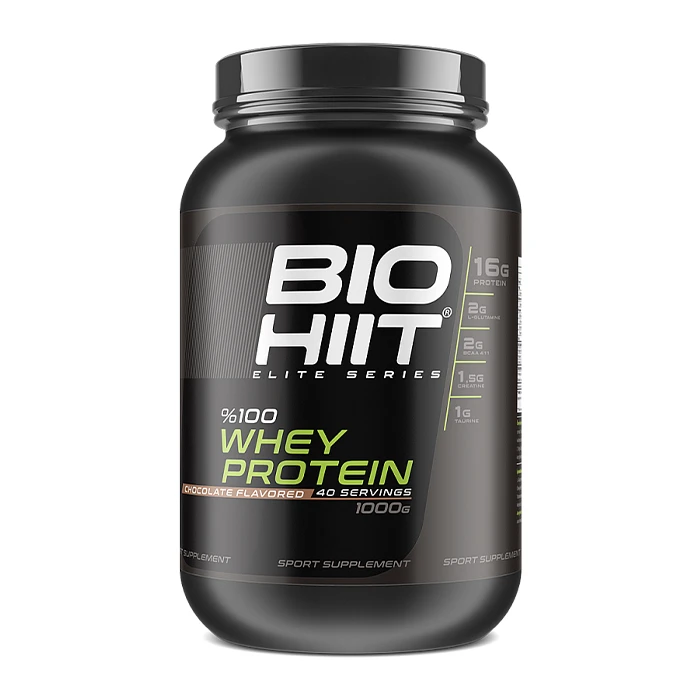 Bio Hiit Elite Series %100 Whey Protein Çikolata Aromalı 1000 Gr 40 Servis çikolata