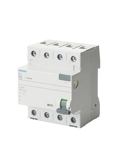 Siemens 5Sv3347-6 80 Amper 30Ma Trifaze Kaçak Akım Koruma Röl