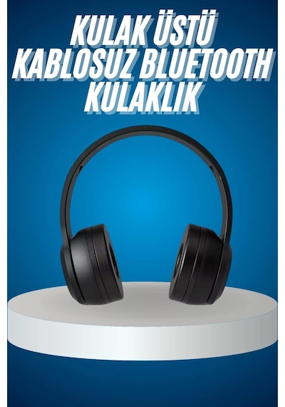 Wireless 5.0 Bluetooth Kablosuz Kulaklık Anc Özellikli Kulak Üstü Ayarlanabilir Çok Renkli 39105147