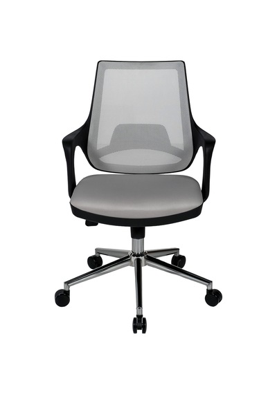 Ofisbazaar Buya Fileli Çalışma Koltuğu Ergonomik Şef Ve Toplantı Koltuğu Gri Gri