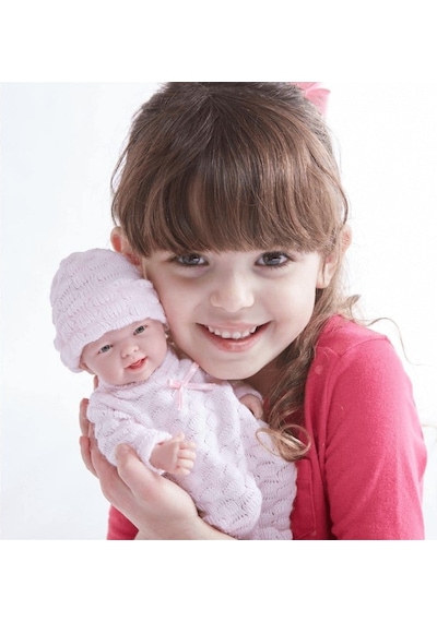 Berenguer Gerçekçi Yenidoğan Oyuncak Mini Kız Bebek 24 Cm - Pembe