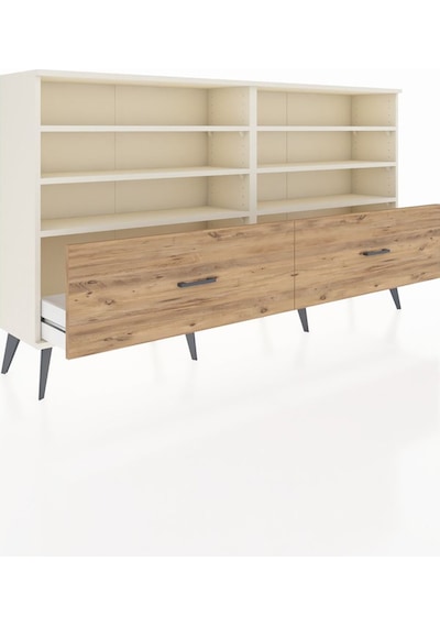 Arges Konsol 6 Raflı 2 Çekmeceli 176x30x99 Aytaşı-aytaşı/çam Aytaşı-aytaşı/çam Arges Konsol 6 Raflı 2 Çekmeceli 176x30x99 Aytaşı-aytaşı/çam Aytaşı-aytaşı/çam