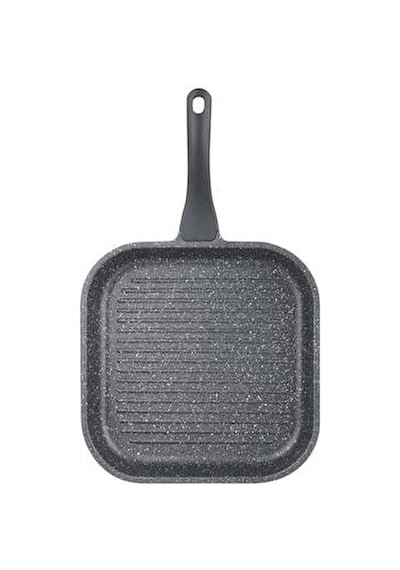 Thermoad Alüminyum Döküm Granit Grill Kare Izgara Tava