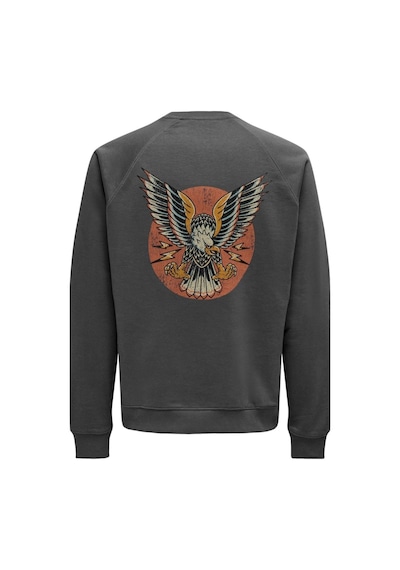 Only & Sons Onsmıchı Lıfe Reg Crew Neck Sweat Gri 22030618 001