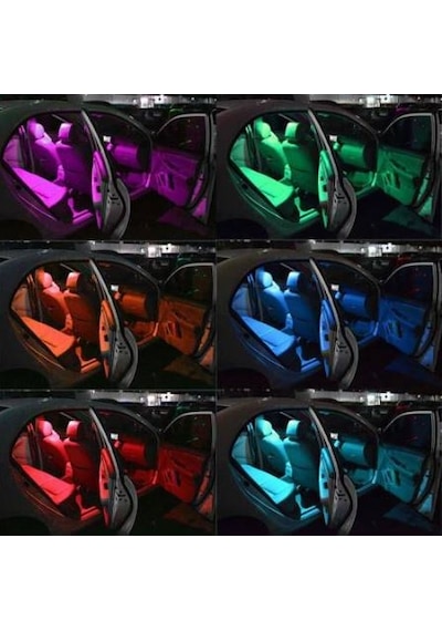 Uzaktan Kumandalı 18 Led Renk Değiştiren T10 Çakarlı Park Ampulu N11.1330