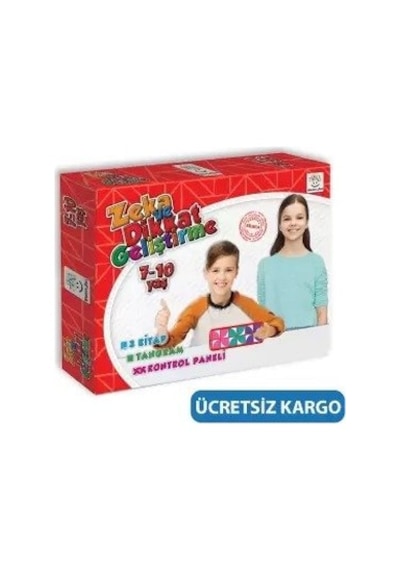 Zeka ve Dikkat Geliştirme Seti 7-10 Yaş