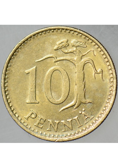 Finlandiya 10 Pennıa 1981.