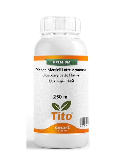 Premium Yaban Mersinli Latte Aroması 250 Ml
