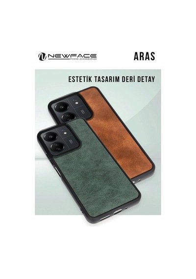 Durukar Samsung Galaxy A36 Kılıf Aras Deri Kapak - Taba