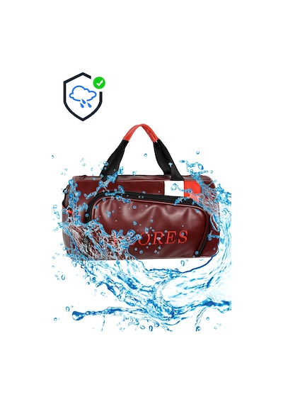 Galb Leather Silindir Spor Canta Telefon Ve Cuzdan Gozlu 28l Sc-11-0005 1.kalıte Full Astar Elite Nova Bag Bordo