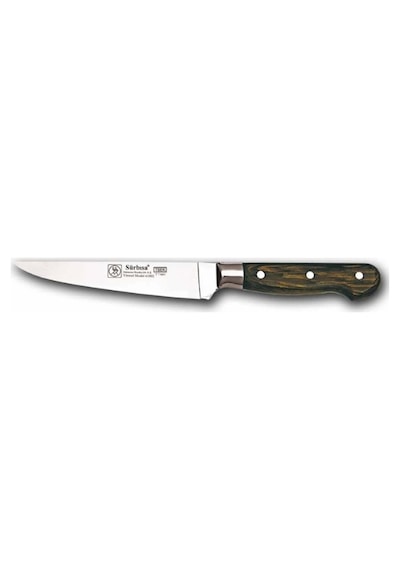 Sürbisa Ahşap Saplı Yöresel Mutfak Bıçağı 61002-ym 15.0 Cm Çok Renkli