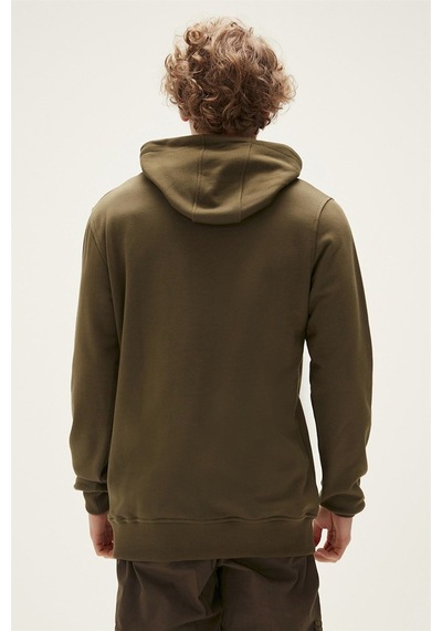 Bad Bear Flog Hoodie Erkek Sweatshirt-25263 Haki
