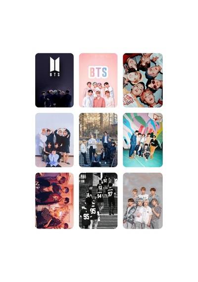 Bts 6 No -kpop- 9 Lu Fotokart Seti