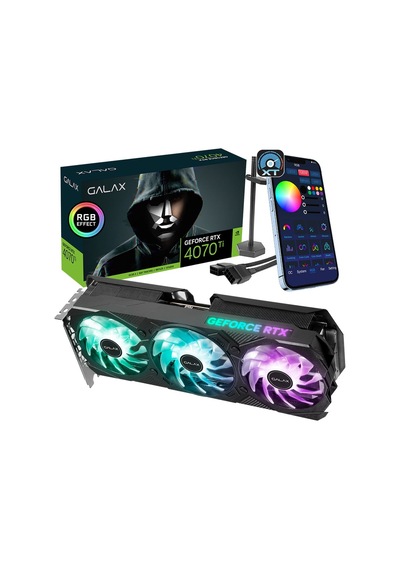 Galax NVIDIA Geforce RTX 4070 Ti EX Gamer V2 GLX-47IOM7MD7ADT 12 GB GDDR6X 192 Bit  Ekran Kartı