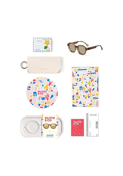 Olivio&co Creative Edition Junior Güneş Gözlüğü - Tortoiseshell Çok Renkli