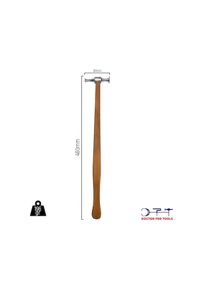 Pdr Tools Çelik Çekiç Boyasız Göçük Düzeltme Hasar Onarım Aleti
