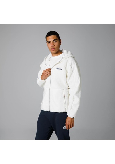 Ellesse Fermuarlı Kapüşonlu Erkek Ceket Em250 Beyaz