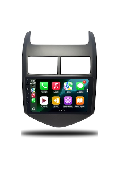 Carplayer Chevrolet Aveo 2012-2018 Uyumlu Android Multimedya 6gb Ram 128gb Hafıza