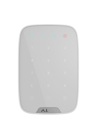 Ajax Keypad Kablosuz Beyaz Tuş Takimi