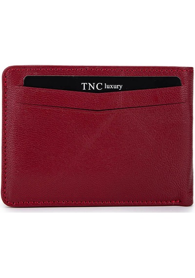 Tamer Tanca Erkek Hakiki Deri Bordo Cüzdan 1148 619 Erk Czdn Sk25-26 Bordo Bordo