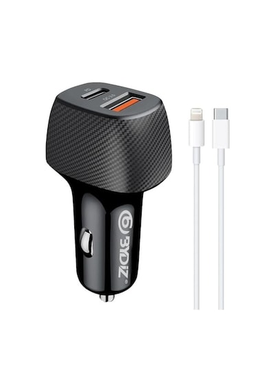 Bydiz By-38l Hızlı Araç Şarj Cihazı 38w Çakmaklık Şarj Aleti Apple İphone 14/13/12/11/pro/max