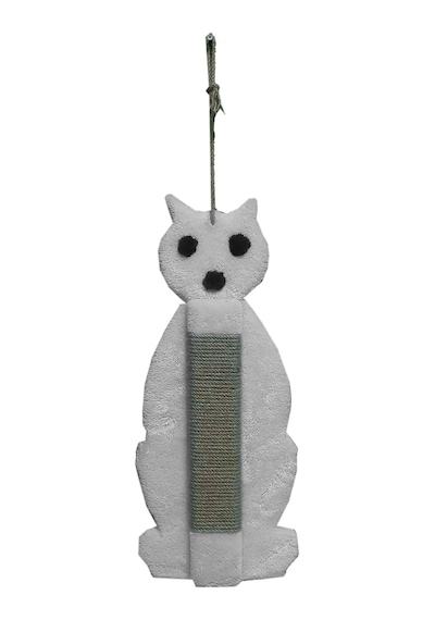 30x60 Cm 5 Mm Kullanıma Uygun Kedi Temalı Tırmalama Tahtası