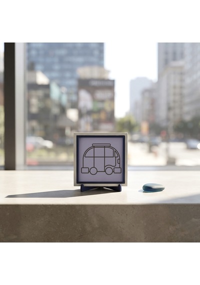 Karavan Figürlü Çağdaş Dekoratif Parça, Çalışma Alanınızı Zenginleştiren Estetik Aksesuar 10x10 Cm