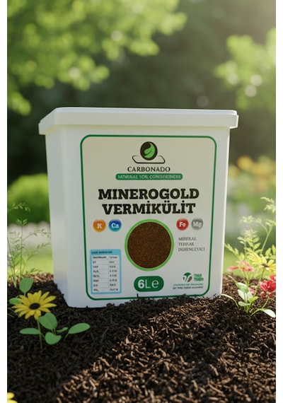 Minerogold Vermikülit 6l Doğal Su Tutucu Organik Tarım Ve Bahçecilik İçin Diğer