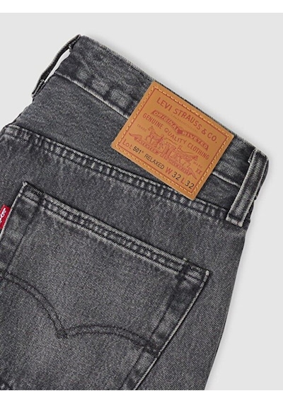 Levi's 501 Relaxed Erkek Jean Pantolon - Grandpa Gave Me-15346 Siyah