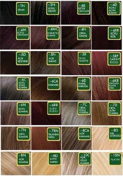 Onc Natural Colors Saç Boyası 4n - Orta Kahve