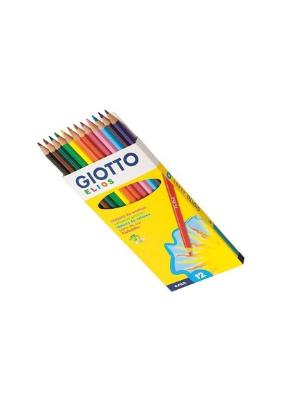 Giotto Elios Kuru Boya Kalemi 12li