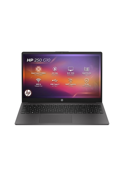 HP 250 G10 B9YT2ET-005 i7-1355U 24 GB 1 TB SSD 15.6" Free Dos Dizüstü Bilgisayar