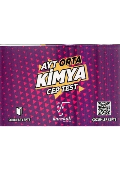 AYT Cep Test Kimya  -  Orta -  Karekök Eğitim Yayın