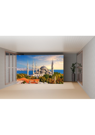 Sultanahmet Camii İstanbul Poster Duvar Kağıdı Renkli