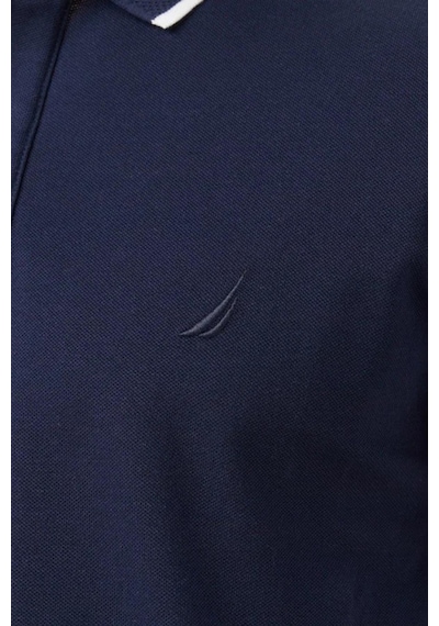Nautica Erkek Lacivert Regular Fit Polo Yaka T-shirt-14496