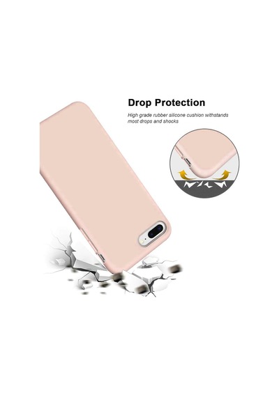 Apple Uyumlu iPhone 7 / 8 Kilif Kamera Korumali Içi Kadife Silikon 412192819