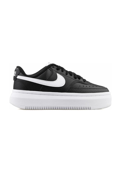 Nike W Nıke Court Vısıon Alta Ltr Kadın Spor Ayakkabı Siyah Beyaz