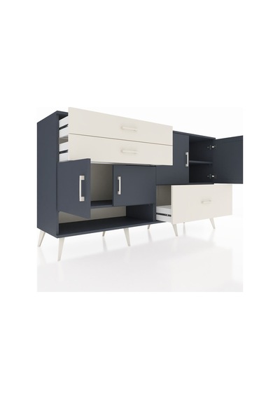 Hyperion Konsol 3 Raflı 3 Çekmeceli 4 Kapaklı 176x44x99 Antrasit- Antrasit-antrasit/aytaşı Hyperion Konsol 3 Raflı 3 Çekmeceli 4 Kapaklı 176x44x99 Antrasit- Antrasit-antrasit/aytaşı