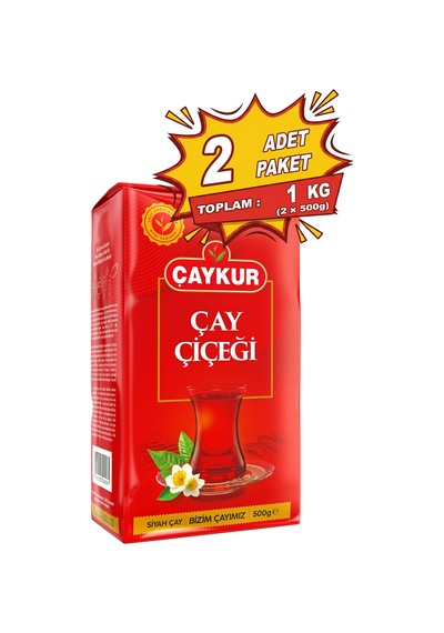 Çay Çiçeği Dökme Çay 500 Gr. İkili Paket