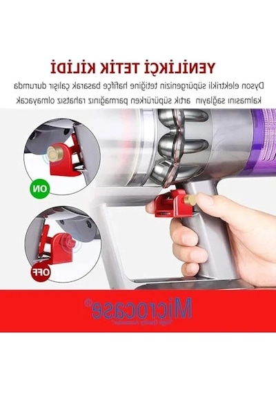 Dyson V15 V11 V10 V7 V6 İçin Tetik/güç Düğmesi Kilidi -al4797