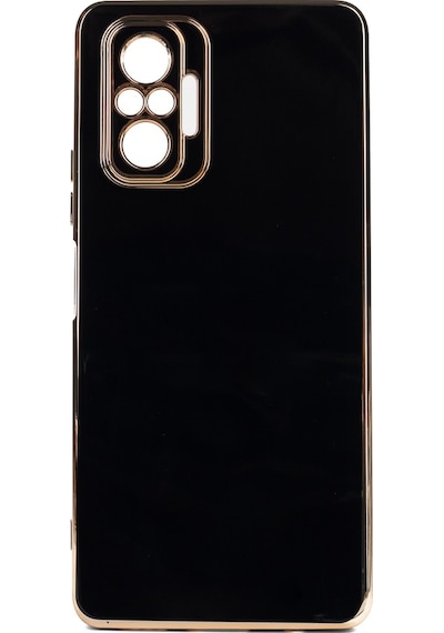 Xiaomi Redmi Note 10 Pro Parlak Kenarli Bark Silikon Kilif 547680998