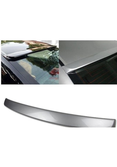 Autogp Honda Civic Fd6 Uyumlu Arka Cam Üstü Spoiler Siyah Boyalı 2007 / 2012