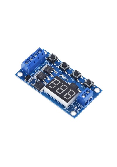 Zamanlayıcı Timer Modül Dual Mosfetli Gecikmeli Başlangıç 0-999Sn