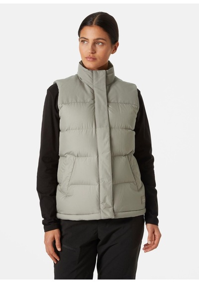 Helly Hansen W Isfjord Down Yelek Gri