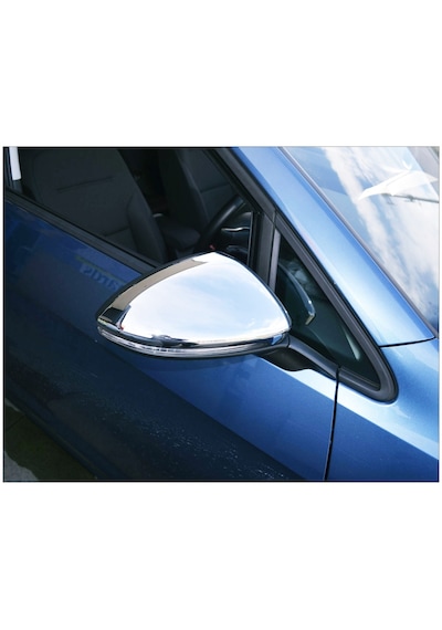 Vw Golf 7 Krom Ayna Kapağı 2 Prç. 2012-2019 Paslanmaz Çelik