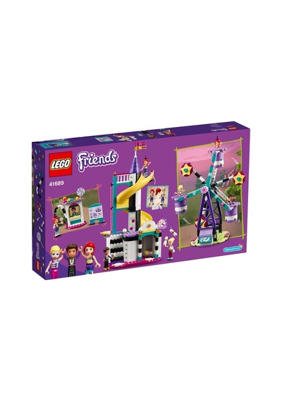 LEGO® Friends 41689 Sihirli Dönme Dolap ve Kaydırak 545 Parça