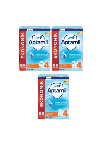 Aptamil 4 Bebek Maması 900 G 3 Adet