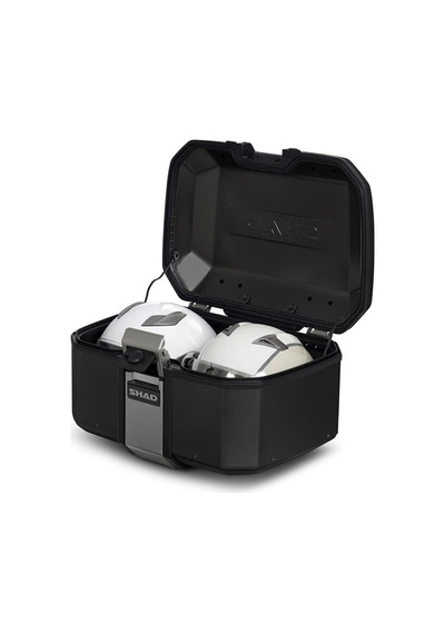 Shad Motosiklet Çanta - Topcase - Terra Tr55 Alüminyum Çanta Siyah Black Standart